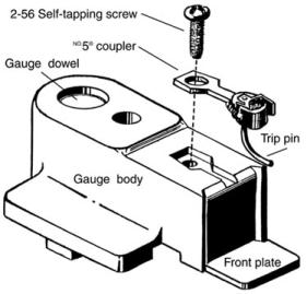 HO Scale Coupler Conversion Kadee #206 Kupplung Für